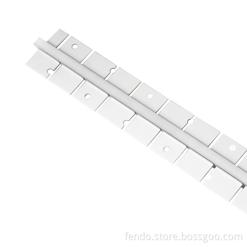 LED Aluminum Extrusion with Silicone Cover for Drywall Installation
